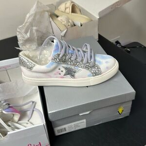 Hey Girl by Corky tie-dye sneakers